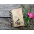 Custom Chinese Mini Hardcover Spiral Notebook